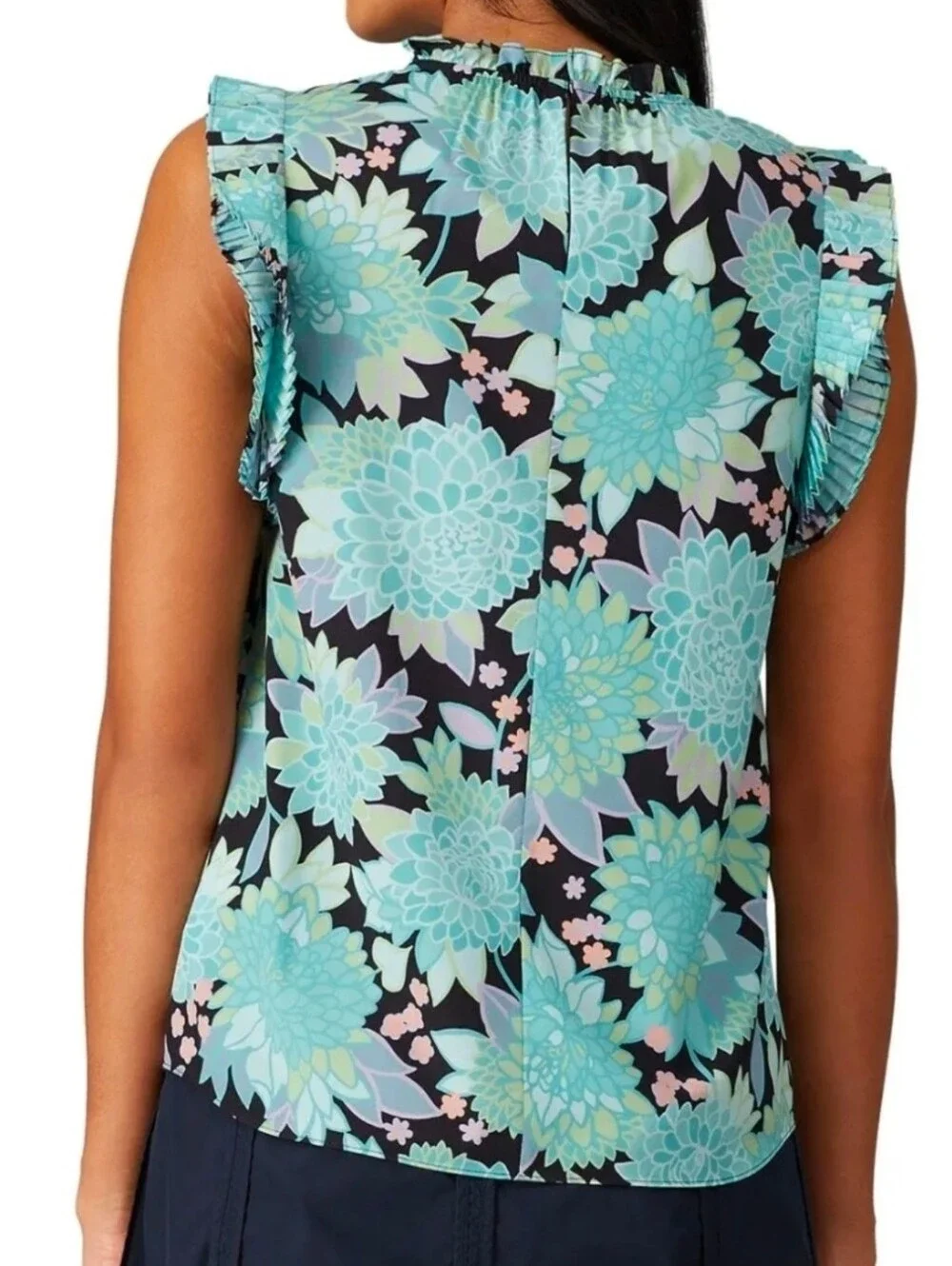 New Kate Spade Dahlia Bloom Top. Size XS